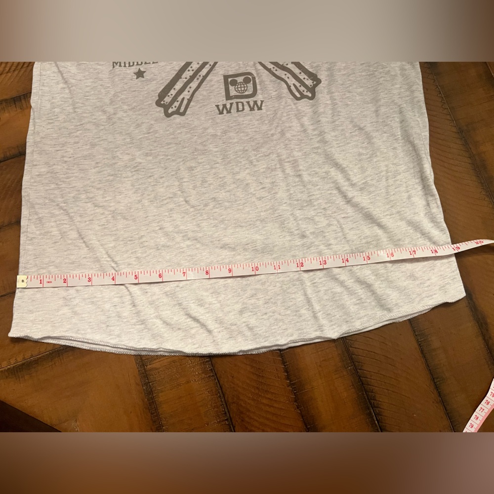 Disney Gray and White Raglan Tee - Picture 6 of 7